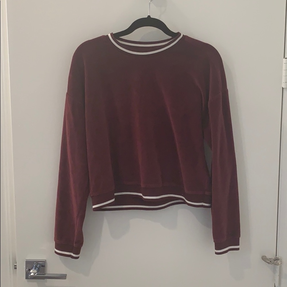Kendall + Kylie Velvet Sweatshirt